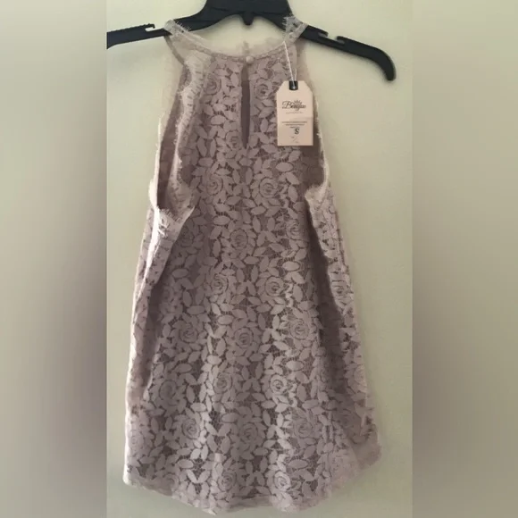 Berryou Sleeveless Lace Top Blush Size Small - Picture 2 of 5
